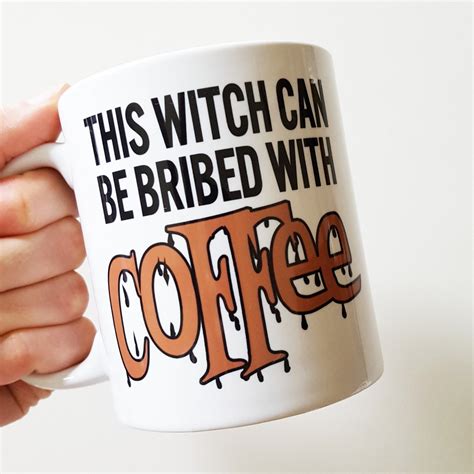 Experience the magic of laughter with this 'witch please' coffee mug